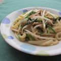 doiko's cooksnap of when they made 柚子胡椒好きに贈る★焼きうどん.