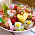 ｘｘyuzumikanｘｘ's cooksnap of when they made お弁当に✿カニカマくるくる～♪.