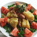 ゆみぃマム's cooksnap of when they made じゃが芋とウインナーのマヨマスタード和え.