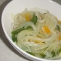 きらり流れ星's cooksnap of when they made お弁当用♪新玉ねぎとパプリカのマリネ風.