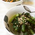 saya＊masa's cooksnap of when they made 小松菜のお浸し（塩昆布＆ゴマ）.