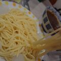 悠08021208's cooksnap of when they made 残り物のカレーでつけパスタ.