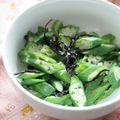 ニコニコ笑顔's cooksnap of when they made レンジであと一品★オクラの簡単和え物.