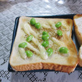 sweethazu's cooksnap of when they made ゴマ☆枝豆☆マヨ☆トースト.
