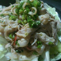 AyaChono's cooksnap of when they made 冷しゃぶと小ねぎのさっぱり和え♬.