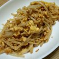 マメリミ33's cooksnap of when they made もやし卵バター醤油炒め.