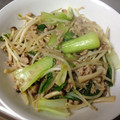 miyutogoma's cooksnap of when they made もやしとチンゲンサイの簡単中華炒め.