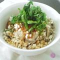 くまやっこ's cooksnap of when they made のせるだけ～なめ茸＆ツナのおろし蕎麦♪.