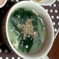 もじゃこてつー's cooksnap of when they made 超簡単！大根とわかめの玉子スープ.