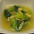 gongmei's cooksnap of when they made 簡単★チンゲン菜と桜えびのスープ.