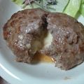 ここのん13's cooksnap of when they made とろ～り♪カマンベールチーズのハンバーグ.