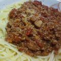 ＭＡＩＰＵ's cooksnap of when they made 簡単洋食屋風！ミートソーススパゲッティ.