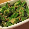 ちゃみ's cooksnap of when they made オクラの胡麻マヨネーズ和え.
