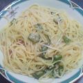 おのみつき's cooksnap of when they made さっぱり～!(^^)!　和風ＵＭＥパスタ.