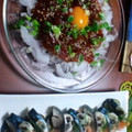 oomaキッチン's cooksnap of when they made 焼肉のたれを使った★まぐろユッケ★.