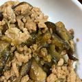 ぱてすん's cooksnap of when they made なすの甘辛♪ひき肉炒め.