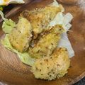 ひぃたろぉ～♪'s cooksnap of when they made 鶏むね肉のカレーチーズパン粉焼き.