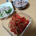 よちりん's cooksnap of when they made パプリカでご飯のお供！ツナ胡麻のあま辛.
