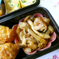 pyonpoco's cooksnap of when they made 豚肉としめじの炒めもの.