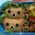 ☆☆しゃん☆☆'s cooksnap of when they made 初★姪っ子の運動会ワクワク　キャラ弁当♪.