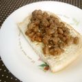 かずえ亭２号's cooksnap of when they made 朝食に！クリチー☆なっトースト.