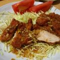 おかに's cooksnap of when they made 鶏むね肉竜田揚げの甘酢ソ−ス.