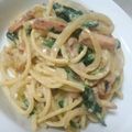 さえさえ0130's cooksnap of when they made アンチョビ好きさんの♪クリームパスタ.