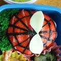 おとちゃん's cooksnap of when they made キャラ弁 スパイダーマン.