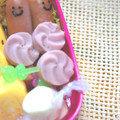 yamita's cooksnap of when they made お弁当に…渦巻き魚肉ソーセージの切り方.