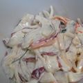 むくのき村's cooksnap of when they made 新たまねぎと春きゅうりのかにかまサラダ.