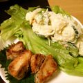ueft's cooksnap of when they made カツオの竜田揚げ.