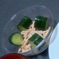 ａkェ★ｍaｍa's cooksnap of when they made 酒のアテ♥ササミときゅうりのピリ辛ポン酢.