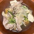 ngta05's cooksnap of when they made 水菜使い切り♪豚肉と大根のはりはり鍋.