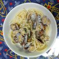 にゃこま's cooksnap of when they made あさり☆おみごと☆簡単ボンゴレ～♪.