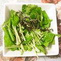 ゆかりリー's cooksnap of when they made ＊ルッコラと塩昆布のナムル風＊.
