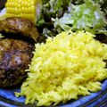 bibiyambo's cooksnap of when they made 塩麹で作る美味しい黄金ターメリックライス.