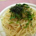 sayahk's cooksnap of when they made 定番☆明太子のスパゲッティ.