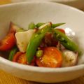 甘夏かん's cooksnap of when they made たこ☆トマト☆オクラ☆ゆずこしょう風味.