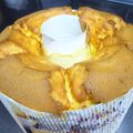 さちっちょ's cooksnap of when they made めっちゃ柚子の香りする♡シフォン♡.