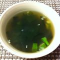 きょそ's cooksnap of when they made 焼肉屋さんのわかめとオクラの中華スープ.