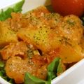 ＊まめゴマ＊'s cooksnap of when they made じゃがいもとえびのオーロラ炒め.