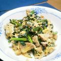 syachi11's cooksnap of when they made 豚肉のニラ玉炒め.