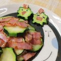 Newチヨコっと♪'s cooksnap of when they made ズッキーニのズッキちゃん.