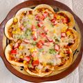 スーパーリンクス's cooksnap of when they made ちょー簡単☆餃子の皮ピザ‼.
