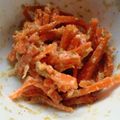 かぴーな's cooksnap of when they made ★人参のｺﾞﾏ味噌ﾏﾖ酢和え★.