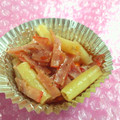 みなみんくっきんぐ's cooksnap of when they made マカロニとハムのチリマヨ和え.