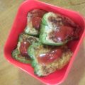 milu.milu's cooksnap of when they made ☆ふんわりしっとり♪ピーマンのツナ詰め☆.