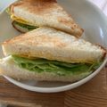 みるく茶's cooksnap of when they made あとからレタス★ホット✿チーズサンド.