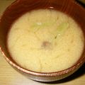 マダムG's cooksnap of when they made エリンギ☆いんげん☆味噌汁in.