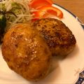 chikママ❤️'s cooksnap of when they made ごま照り☆チキンハンバーグ♪.